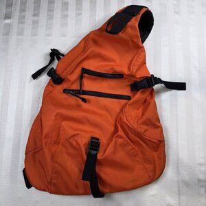 VTG GAP Sling Bag Backpack ORANGE Crossbody Shoulder Tactical Gorpcore Y2K EUC